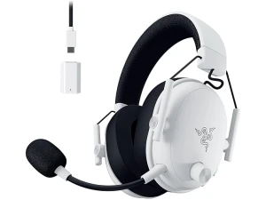 Razer BlackShark V3 - Wireless e-sports Headset - TriForce 50mm Drivers - Detachable broadband Microphone - THX Spatial Audio - Wireless 2,4 GHz & Bluetooth - FPS profiles - PC/Mac | White