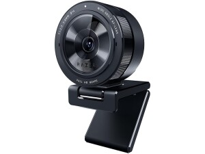 Razer Kiyo Pro - USB Streaming Camera with High-Performance Light Sensor and Stand (Webcam, Full HD Video 1080P, 60 FPS, HDR, Wide-Angle Lens, Open Broadcaster Software, Xsplit) Black