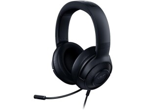 Razer Kraken X Lite - Wired Ultralight PC Gaming Headset - Surround Sound bendable cardioid microphone (230g light, 3.5 jack for PS4, PS5, Switch, Xbox One, Xbox Series X|S) Black