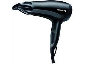 Remington Hair Dryer (Powerful, Lightweight, Concentrator, Ceramic Ionic Grille for even Heat Anti-Static, 3 Heat / 2 Speed Settings with Cool Shot, Eco Setting for Energy Saving, 2000W) D3010
