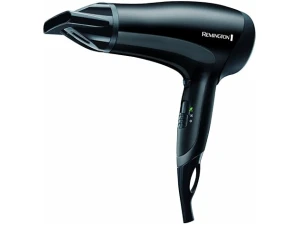 Remington Hair Dryer (Powerful, Lightweight, Concentrator, Ceramic Ionic Grille for even Heat Anti-Static, 3 Heat / 2 Speed Settings with Cool Shot, Eco Setting for Energy Saving, 2000W) D3010