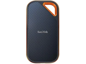 SANDISK Extreme PRO Portable SSD 4TB (up to 2000 MB/s read speeds, Powerful NVMe Solid State Performance, IP65 rated for dust and water resistance, 256-bit AES hardware encryption) Black