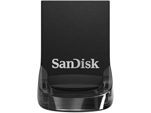 SANDISK Ultra Fit USB Type-A Flash Drive 1TB(USB 3.2 memory stick up to 400MB/s read speeds, RecuePRO data recovery software, for laptops, Tables, gaming consoles, plug-and-stay) Black