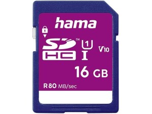 SDHC | 16GB UHS-I Class1 | Memory Card | C10 - (533x / 80Mb/s)