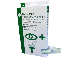 Safety First Aid Group Group HypaClens Emergency Sterile Eyewash Station (10 x 20 ml)