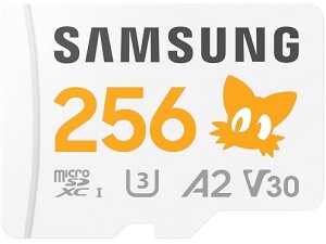 Samsung Memory MB-MD256SA Sonic PRO Plus MicroSD Card for Gaming Console, Action Cam and Drones, 256GB, UHS-I U3, Up to 180MB/s