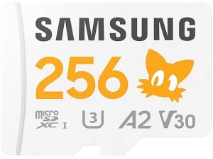 Samsung Memory MB-MD256SA Sonic PRO Plus MicroSD Card for Gaming Console, Action Cam and Drones, 256GB, UHS-I U3, Up to 180MB/s