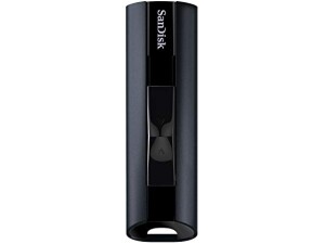SanDisk 128GB Extreme PRO USB 3.2 Solid State Flash Drive, up to 420 MB/s read speeds, up to 380 MB/s write speeds, password protection, RescuePRO data recovery software, durable casing