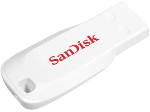 SanDisk Cruzer Blade 16GB USB Flash Drive White