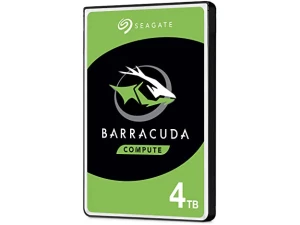 Seagate BarraCuda 4 TB 2.5 Inch Internal Hard Drive (15 mm Form Factor, 128 MB Cache SATA 6 GB/s Up to 140 MB/s)