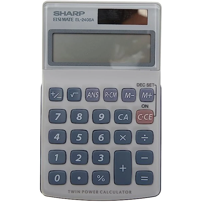 Sharp-EL-240SAB-CalculatorGrey-B0002I8VLU