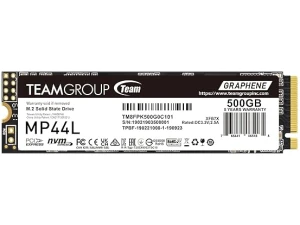 TEAMGROUP MP44L 500GB SLC Cache NVMe 1.4 PCIe Gen 4x4 M.2 2280 Laptop&Desktop SSD (R/W Speed up to 5,000/3,700MB/s) TM8FPK500G0C101