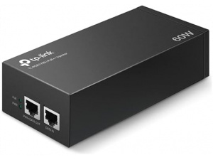 TP-Link 802.3at/af Gigabit PoE Injector | Non-PoE to PoE Adapter | supplies up to 60 W| Plug & Play | Desktop/Wall-Mount | Distance Up to 100m (PoE170S)