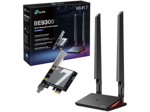 TP-Link Archer TBE550E WiFi 7 Card BE9300 Mbps Wireless Bluetooth 5.4 PCIe Network Card, Wider Signal Coverage, 6GHz/5GHz/2.4GHz PCI Express Bluetooth WiFi 7 Card for Desktop/PC Windows 11(64Bit)