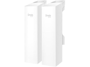 TP-Link EAP211-Bridge KIT, Omada Point to Point Wireless Bridge, 3 Gigabit Ports, Outdoor&Indoor, 1KM Long Range, PtP&PtMP, 1KM Long Range, PoE or DC Powered, centralized management, Preconfigured