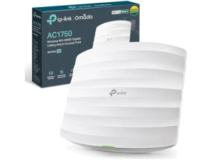TP-Link EAP265 HD Access Point, AC1750 Wireless Access Points, Dual-Band WiFi MU-MIMO Gigabit Ceiling Mount, Omada Mesh, Easily Mount to Wall or Ceiling, Free EAP Controller Software