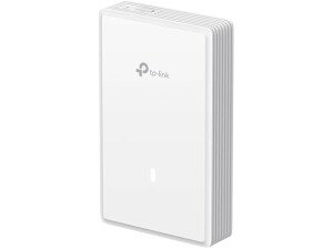TP-Link EAP725-Wall BE3600 WiFi 7 Access Point, Dual Band Gigabit Wireless Access Points, Omada Mesh, 2.5G PoE Powered Input & Pass-Through Port, Seamless Roaming, Centralized management