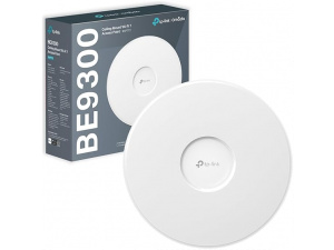 TP-Link EAP772 WiFi 7 Access Point, Tri-Band Gigabit BE9300 Wireless Access Points, Support Passive PoE, Easily Mount to Wall or Ceiling, Free Cloud Controller, Mesh & AI roaming