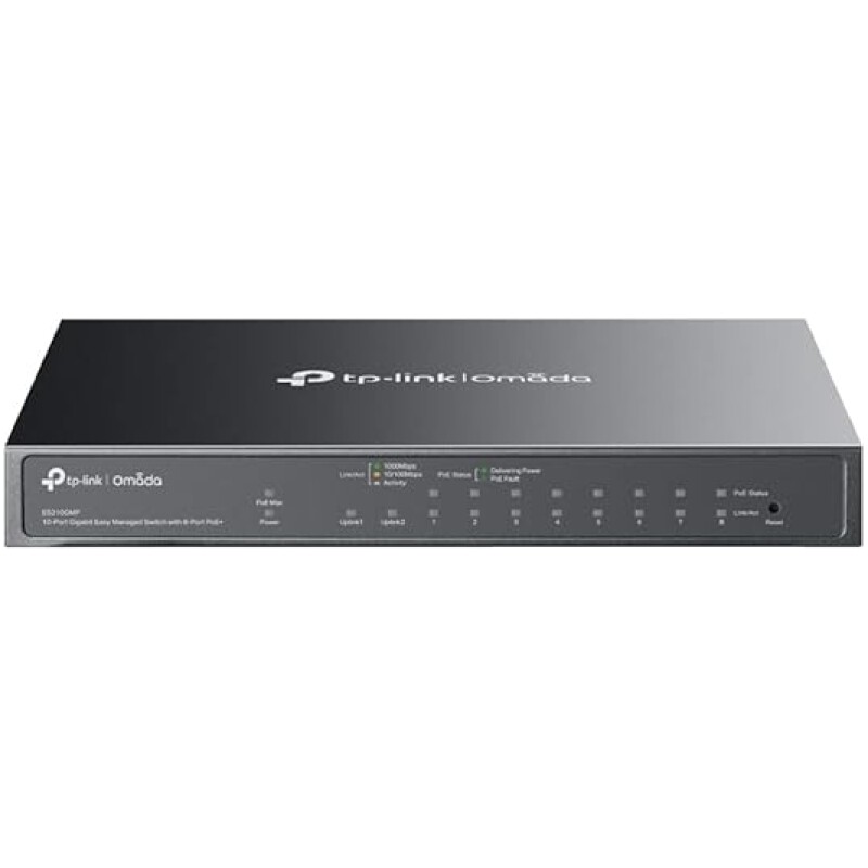 TP-Link-ES210GMP-10-Port-Gigabit-PoE-Network-Switch-8x-PoE-Ports-123W-Total-Budget-IGMP-Snooping-Omada-Ethernet-Swi-B0F2GD75TK