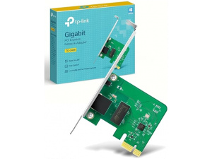 TP-Link Gigabit PCI Express Network Adapter, 32-bit PCIe interface, Supports operating systems Windows 11/10/8.1/8/7/Vista/XP, Low-Profile Bracket(TG-3468)