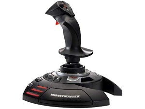 Thrustmaster T.Flight Stick X - Ergonomic Flight Simulator Joystick with Adjustable Resistance and Wide Hand Rest for PC