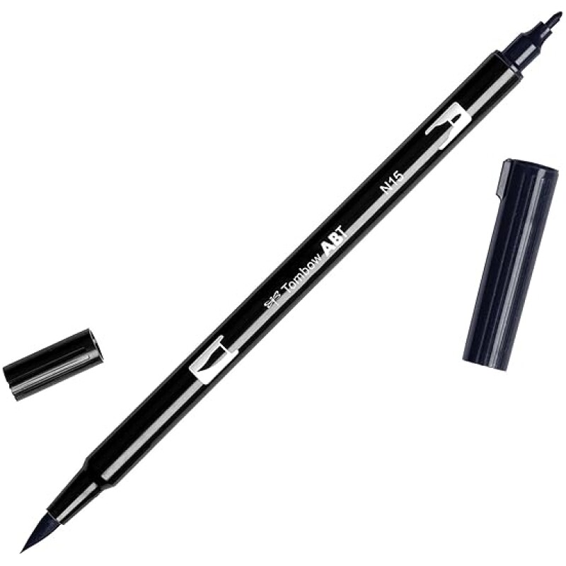 Tombow-ABT-Dual-Brush-Pen-Black-B005D6Q9VK