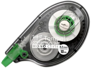 Tombow Mono Correction Tape 4.2mm x10 Metres CT-YT4, White