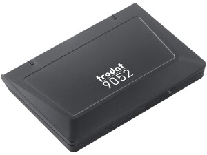 Trodat Standard Ink Pad for Traditional Stamps - 110 x 70 mm (Black), Packaging May Vary