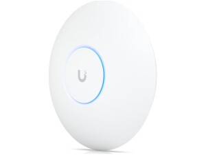 Ubiquiti UniFi U7 Pro WiFi 7 Access Point, with 6 GHz Support, 140 m (1,500 ft) coverage,300+ connected devices, Powered using PoE+, 2.5 GbE uplink