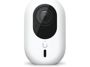 Ubiquiti (UVC-G6-INS-W-UK) Plug-and-play, 4K WiFi-connected camera with a 1/1.8" 8MP image sensor, Multi-TOPS AI Engine, and two-way audio.