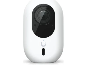 Ubiquiti (UVC-G6-INS-W-UK) Plug-and-play, 4K WiFi-connected camera with a 1/1.8" 8MP image sensor, Multi-TOPS AI Engine, and two-way audio.