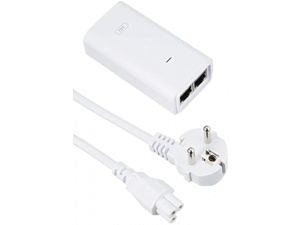 Ubiquiti PoE adapter, white (POE-24-12W) [compatible with many PoE devices], POE 24-12W-WH