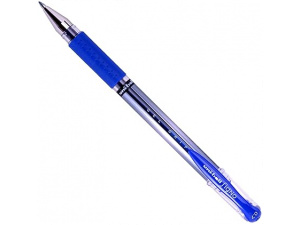 Uni-Ball UM151S Rollerball Pens Grip 0.7 mm Tip 0.5 mm Stroke Width (12 per pack) - Blue