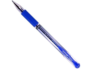 Uni-Ball UM151S Rollerball Pens Grip 0.7 mm Tip 0.5 mm Stroke Width (12 per pack) - Blue