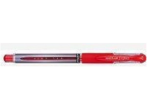 Uni-ball UM151S SigNo Gel Rollerball Comfort Grip 0.7mm Tip 0.5mm Line Red Ref 9003952 [Pack 12]
