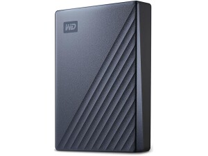 WD 4TB My Passport Ultra, portable external storage, external hard drive, software with defense against ransomware, backup and password protection, Works with PC, Xbox S|X, PS5, PS4, Midnight Blue