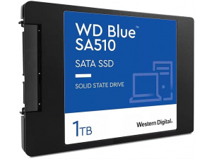 WD 1TB Blue SA510 G3 SSD, 2.5", SATA3, R/W 560/520 MB/s, 90K/82K IOPS, 7mm