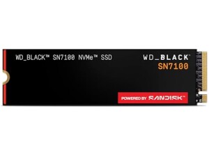 WD_BLACK SN7100 500GB NVMe SSD, M.2 2280, Read speeds up to 6800 MB/s, Next Gen TLC 3D NAND, WD_BLACK DASHBOARD, For Laptops, handheld gaming devices