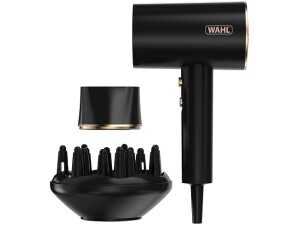 Wahl Ionic Flow Hair Dryer, Lightweight with Diffuser & Concentrator Nozzle