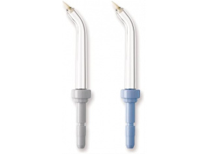 Waterpik Pik Pocket Replacement Tips, Designed to Clean Periodontal Pockets and Furcations for Clean Teeth and Healthy Gums, Pack of 2 (PP-100E) , Color may Vary
