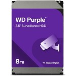 Western Digital WD Purple 8TB Surveillance 3.5" Internal Hard Drive, AllFrame Technology, 180TB/yr, 128MB Cache