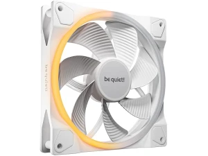 be quiet! Light Wings 140mm PWM Quiet PC Case Fan | Reverse Blade | White | BL135