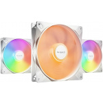 be quiet! Light Wings LX 140mm PWM high-speed White Triple Pack, 3 fans included, illuminated hub, multiple colors+modes, optimized fan blades for extraordinary air pressure, daisy chain option