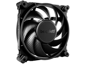 be quiet! Silent Wings 4 120mm PWM high-speed fan, optimized fan blades, extraordinary high performance, extremely high air pressure, very silent operation, 6-pole fan motor, fluid-dynamic bearing