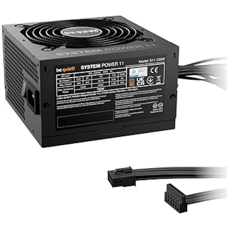 80 Plus gold power supply unit for reliable PC performance.